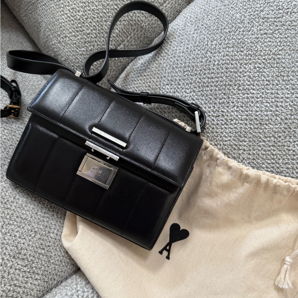 Ami Black Crossbody Bag
